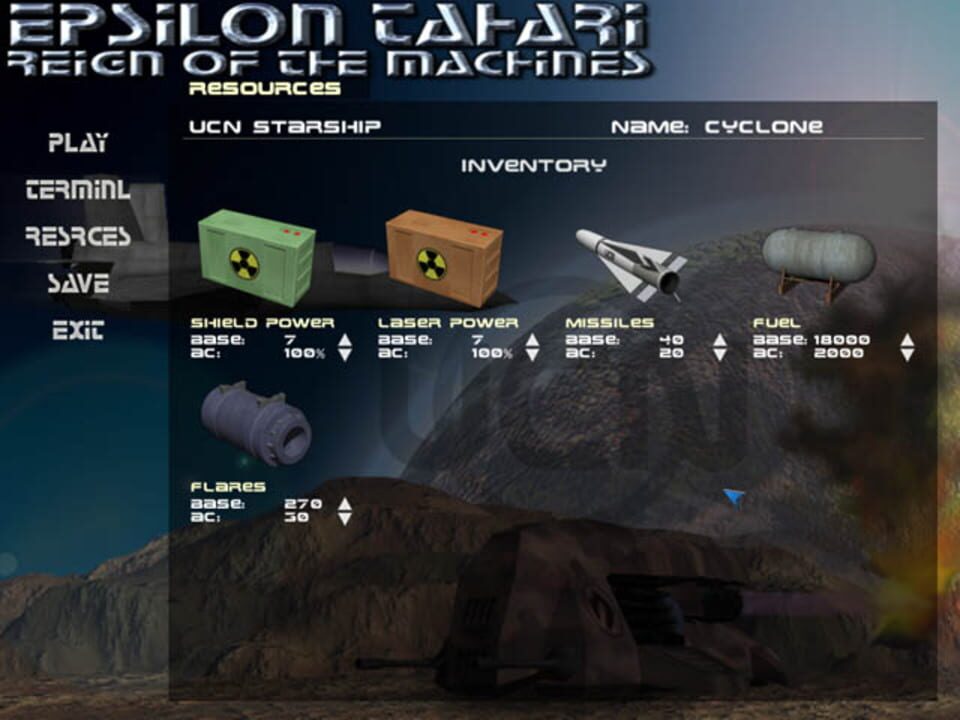 Epsilon Tahari: Reign of the Machines