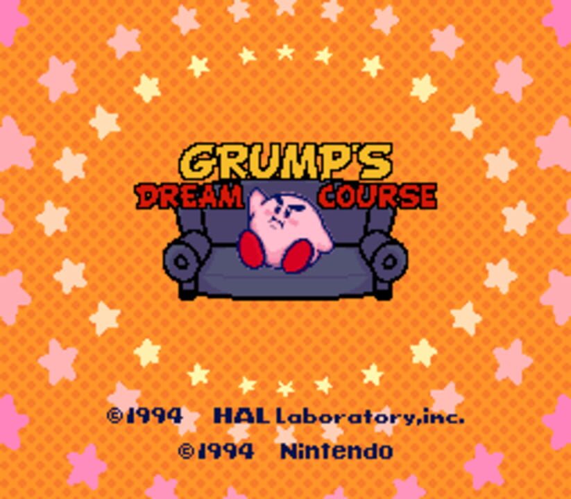 Grump’s Dream Course