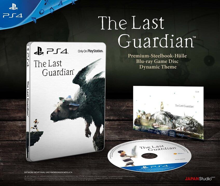 The Last Guardian: Steelbook Edition