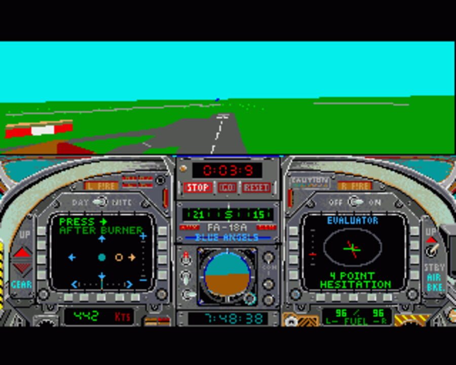 Blue Angels: Formation Flight Simulation