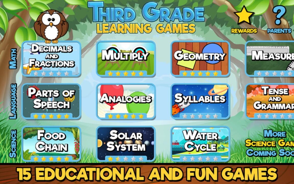 Third Grade Learning Games