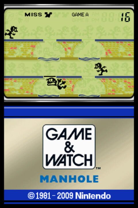 Game & Watch Manhole