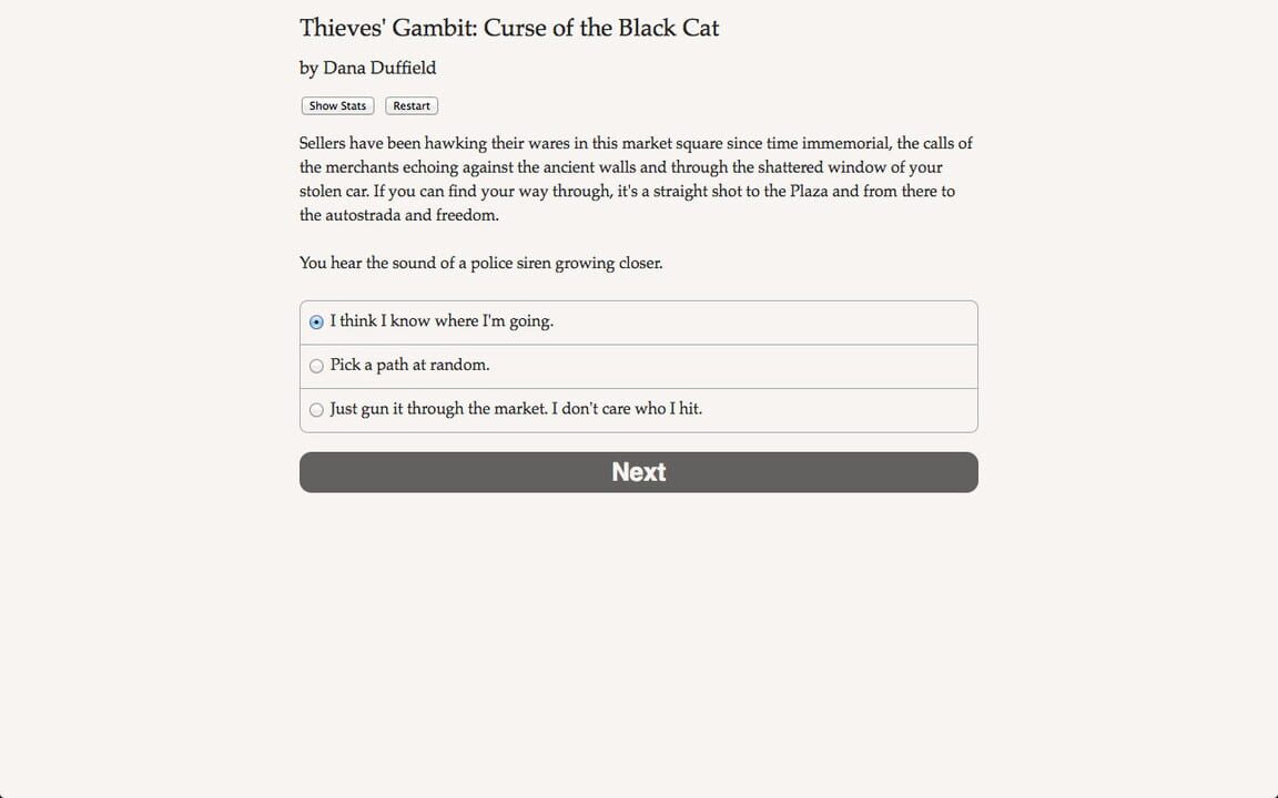 Thieves’ Gambit: The Curse of the Black Cat