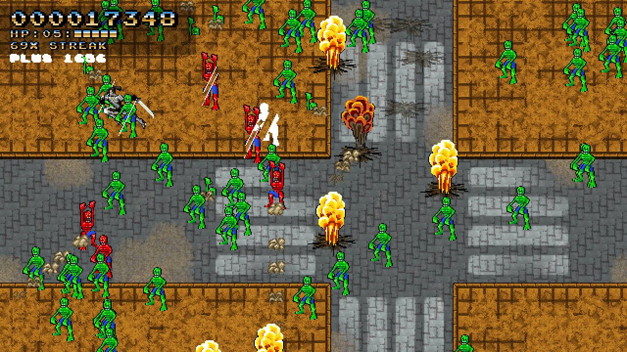 Space Robot Samurai Zombie Slayer