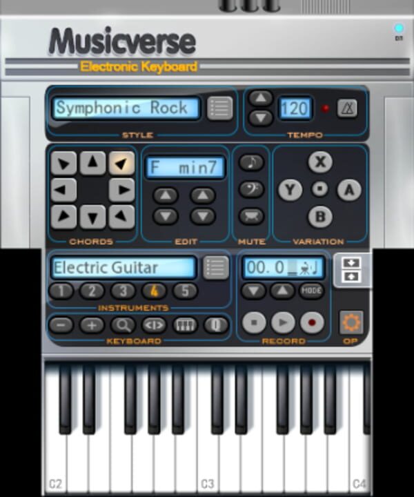 Musicverse: Electronic Keyboard