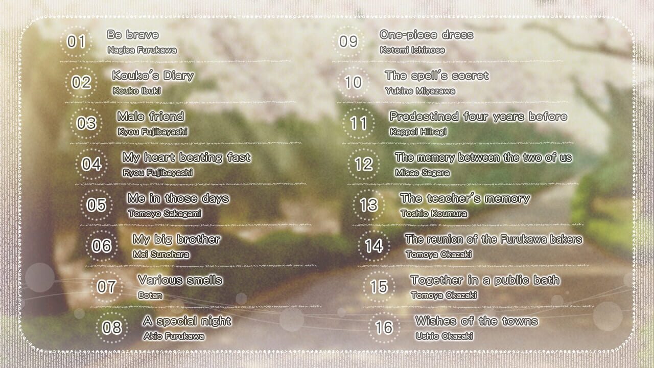 Clannad Side Stories