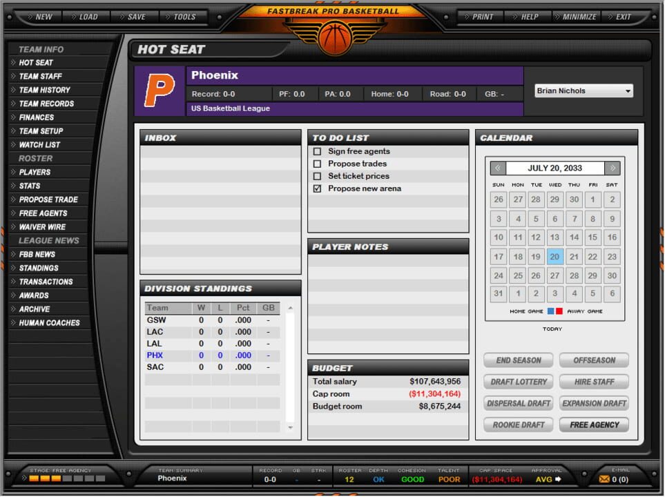 Fast Break Pro Basketball 3