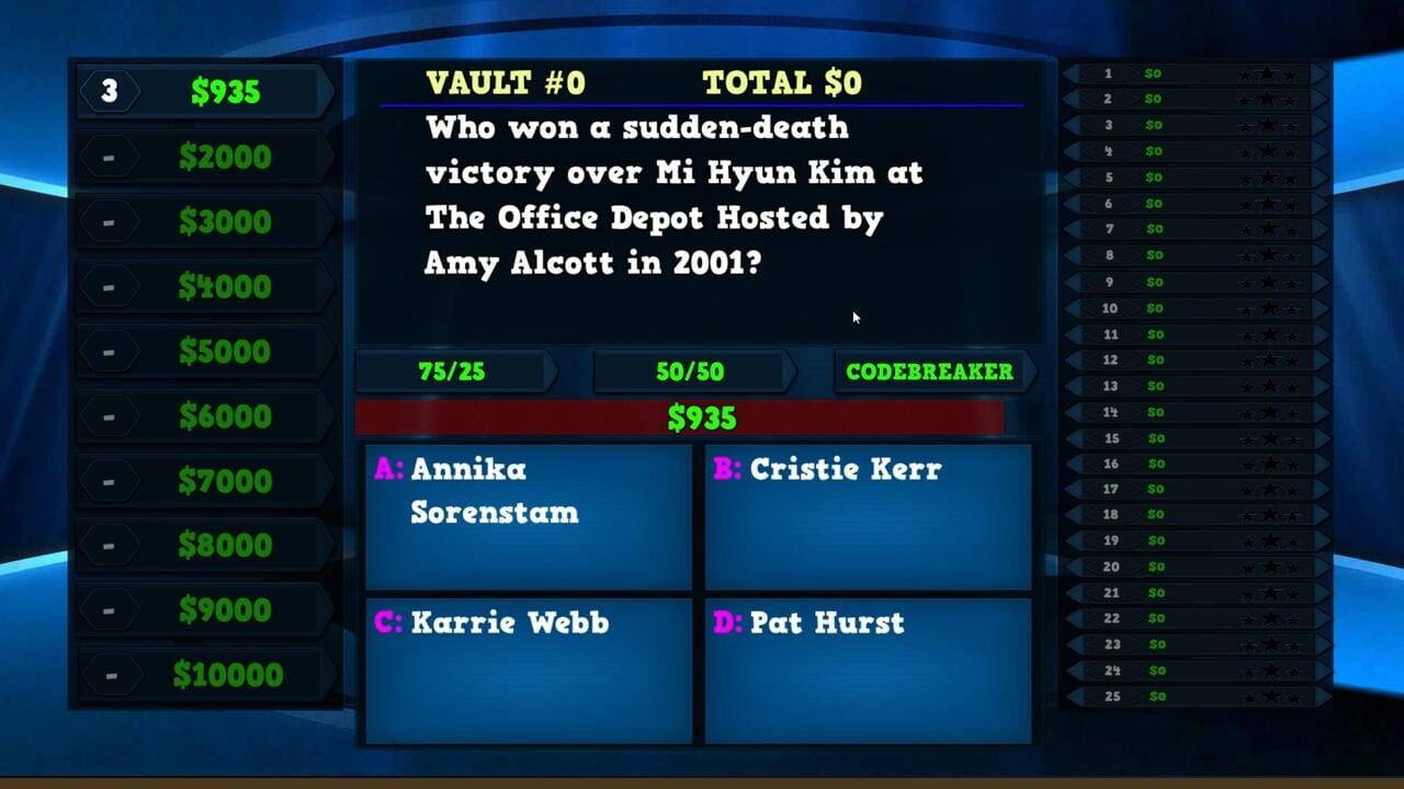 Trivia Vault: Golf Trivia