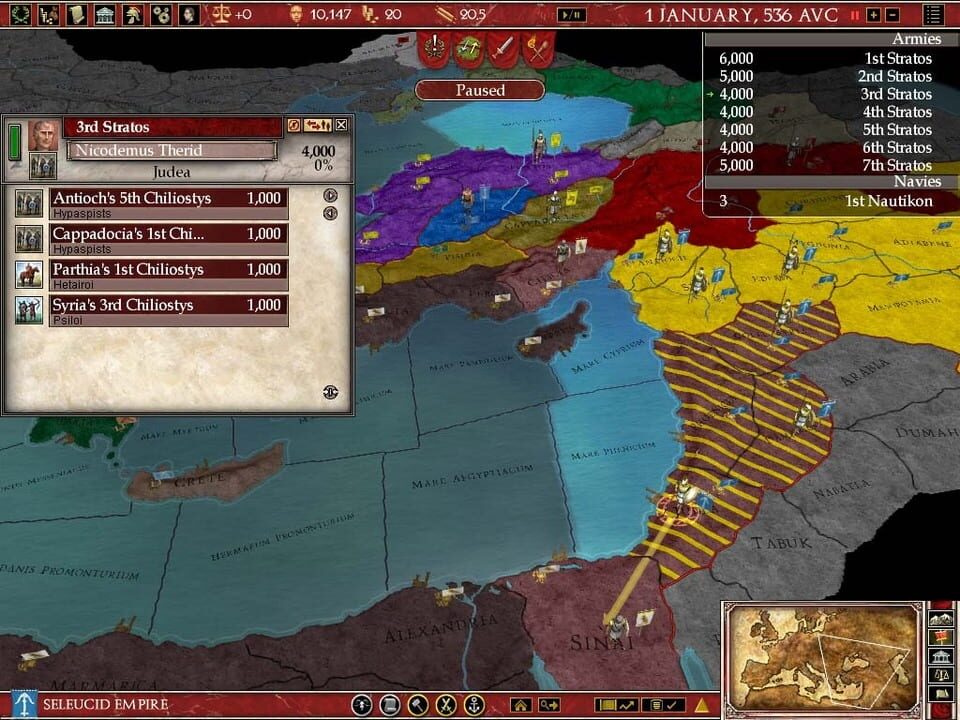 Europa Universalis: Rome – Gold Edition