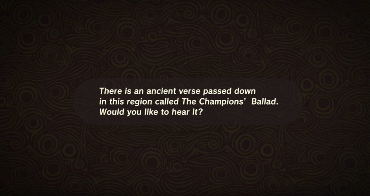 The Legend of Zelda: Breath of the Wild – The Champions’ Ballad