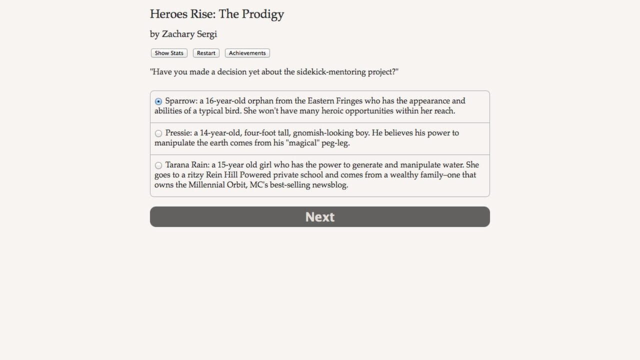 Heroes Rise: The Prodigy