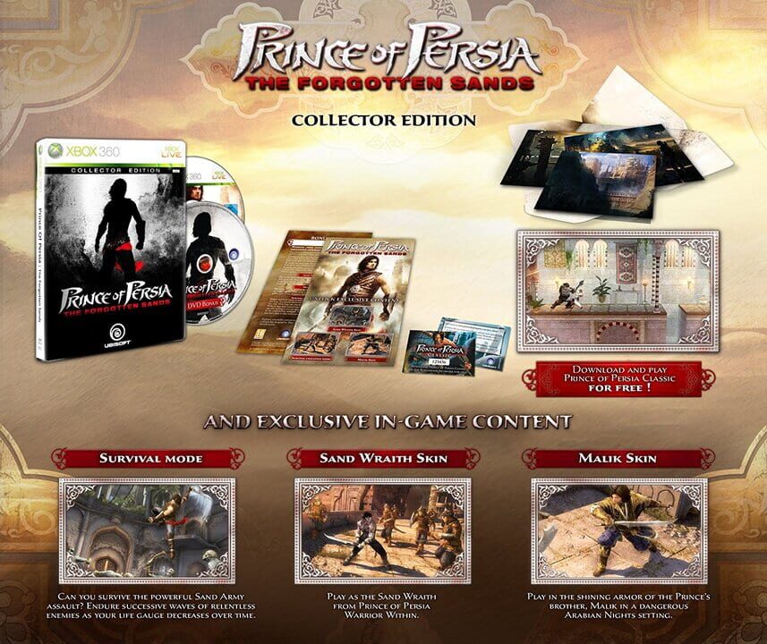 Prince of Persia&nbsp;: The Forgotten Sands – Limited Collector’s Edition