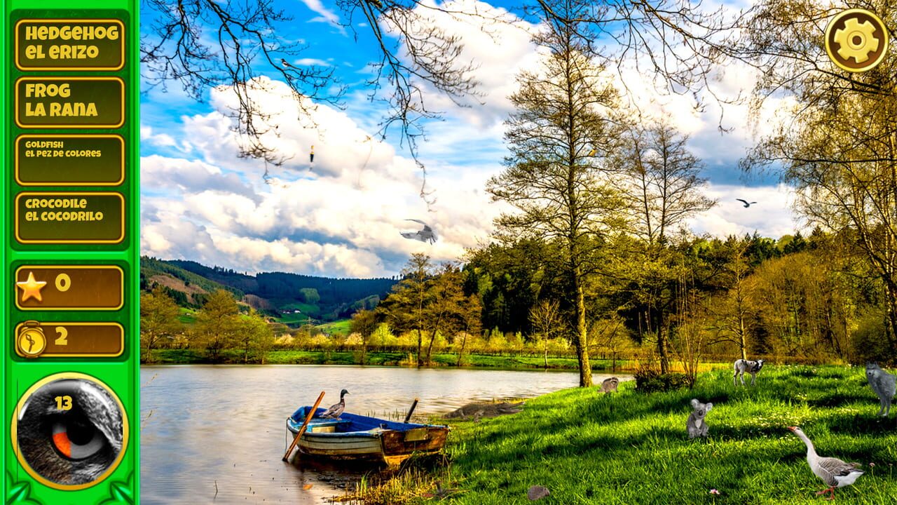 Hidden Animals: English – Spanish