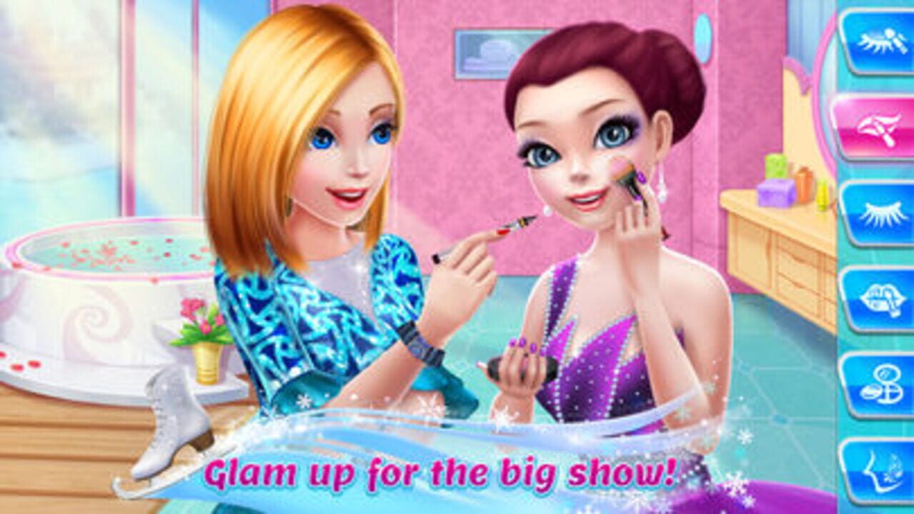 Ice Skating Ballerina