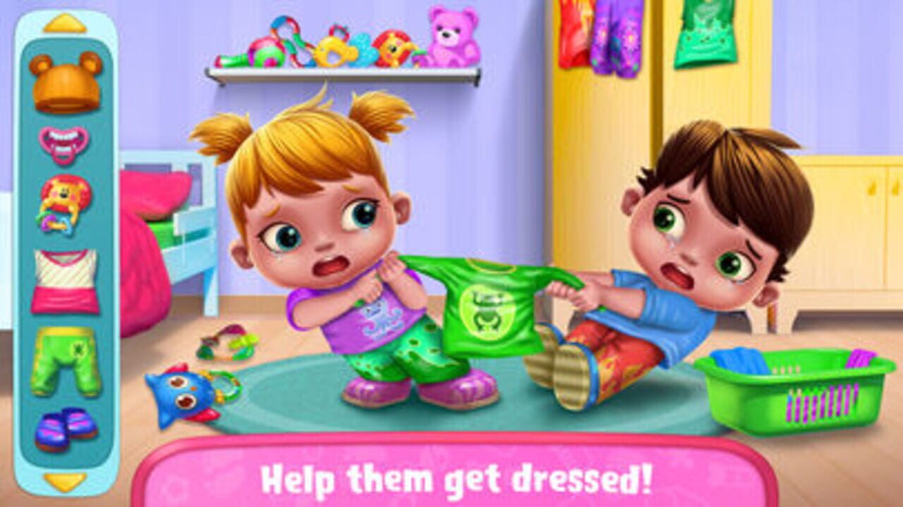 Baby Twins Babysitter