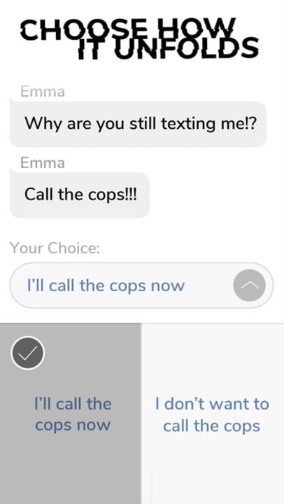 Cliffhanger – Chat Stories