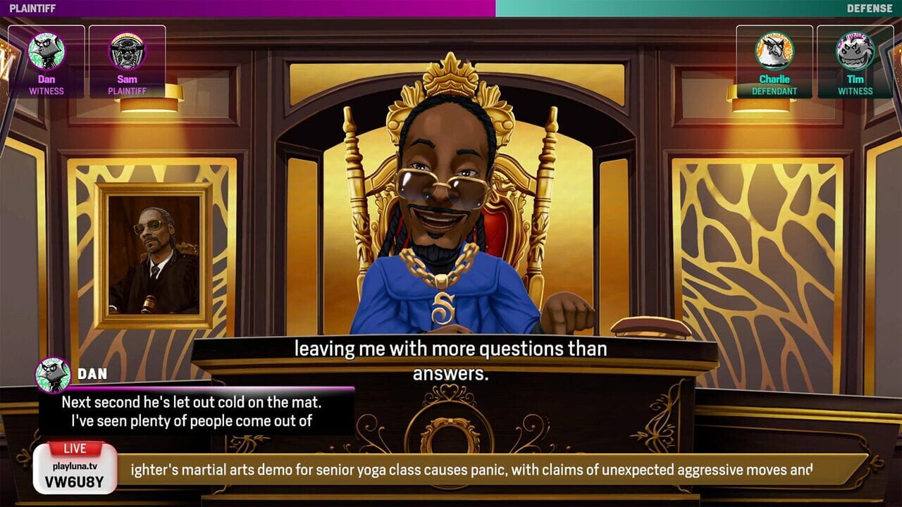 Courtroom Chaos: Starring Snoop Dogg