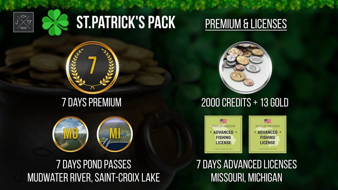Fishing Planet: Saint Patrick’s Pack