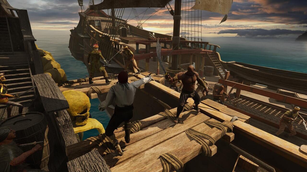 Pirate Simulator: Corsair Skull & Sails
