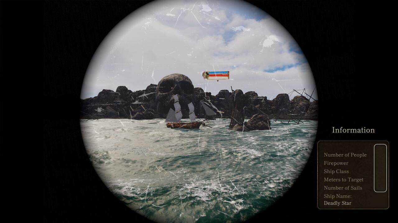 Pirate Simulator: Corsair Skull & Sails