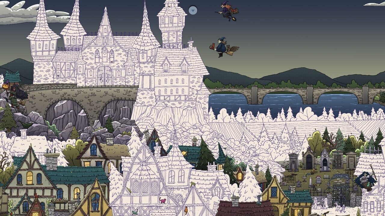 Hidden Cats in Spooky Village