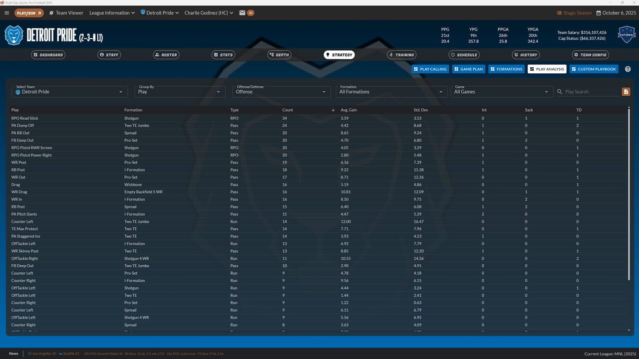 Draft Day Sports: Pro Football 26