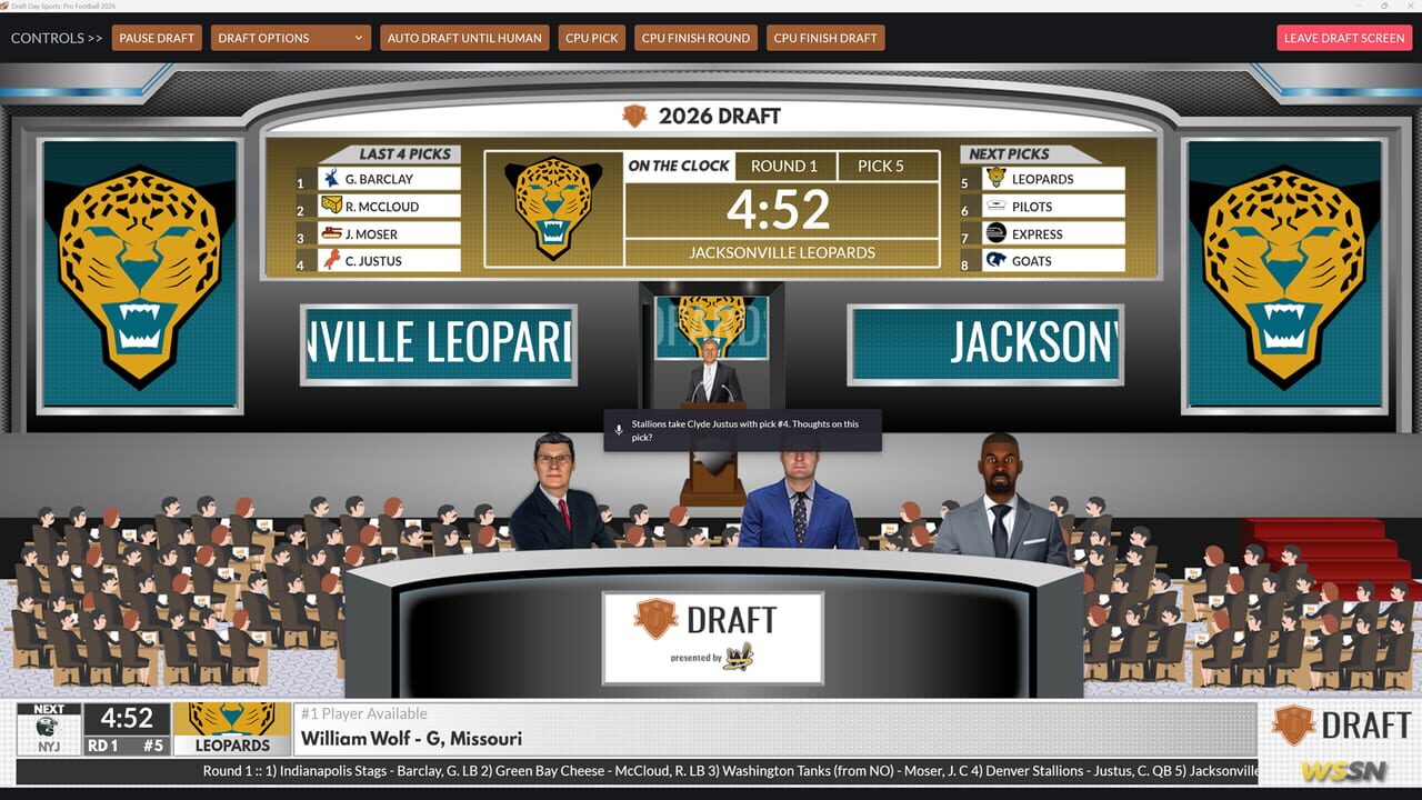 Draft Day Sports: Pro Football 26