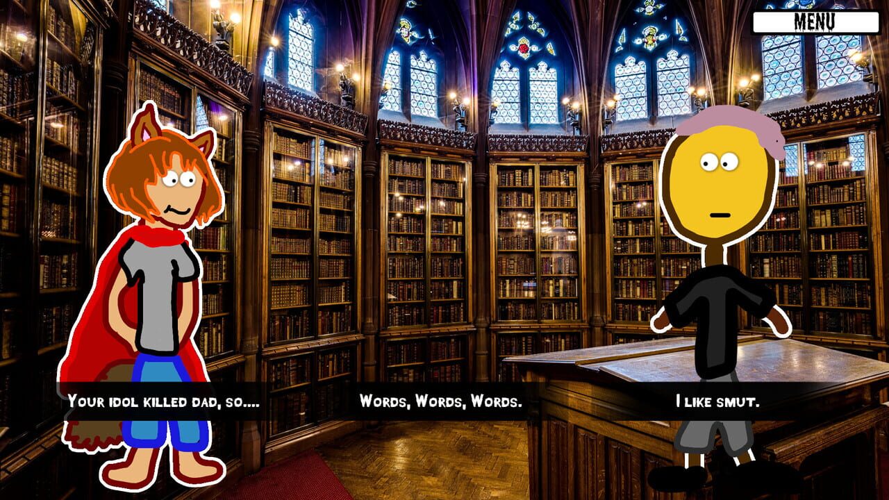 Girl Werewolf Hamlet Saves Christmas