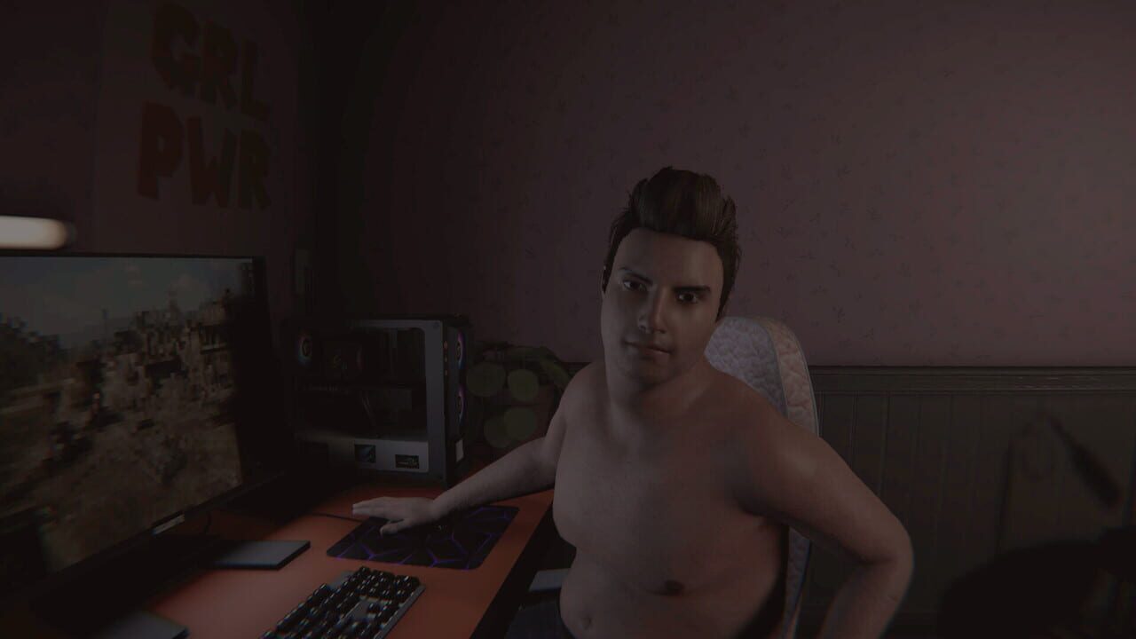 I woke up in the house of a fat man: he’s over 30 years old and loves beer and games