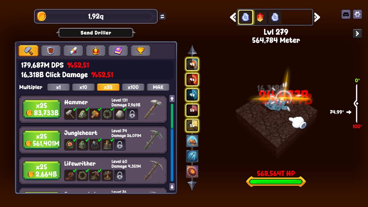 Clicker Ore