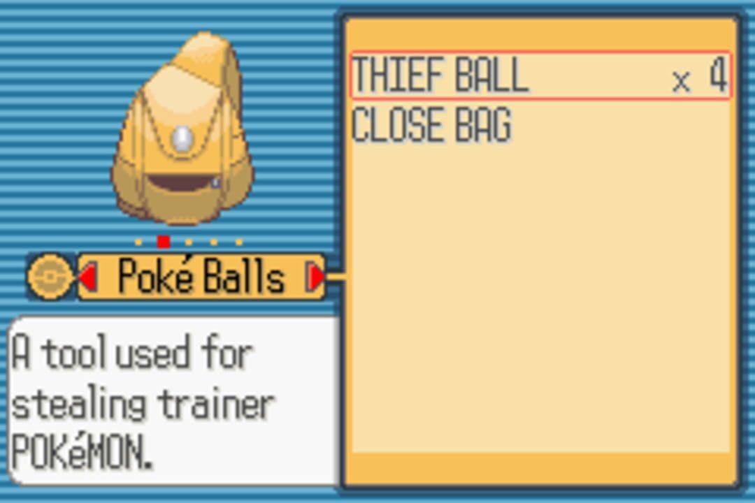 Pokémon Thief Ruby
