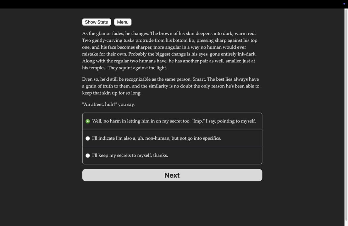 An Imp and an Impostor