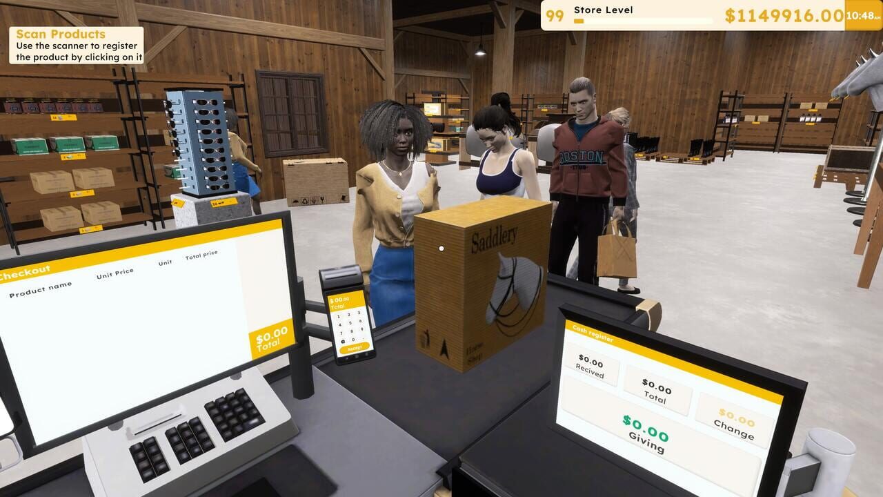 Horse Store Simulator