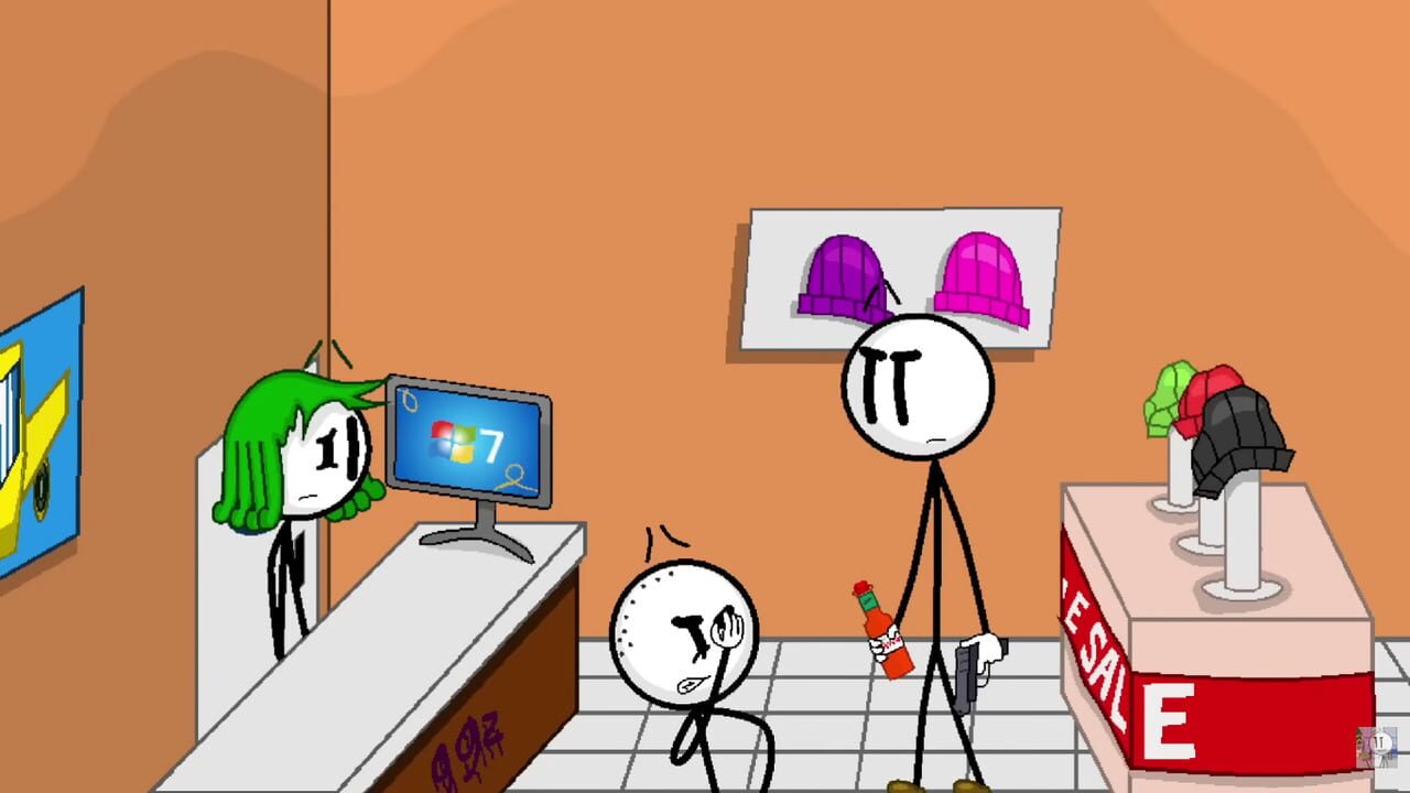 Henry Stickmin: Defending the Mall