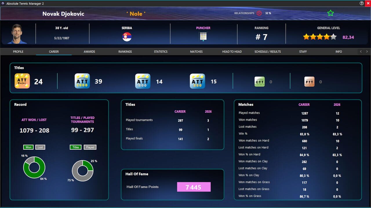 Absolute Tennis Manager 2