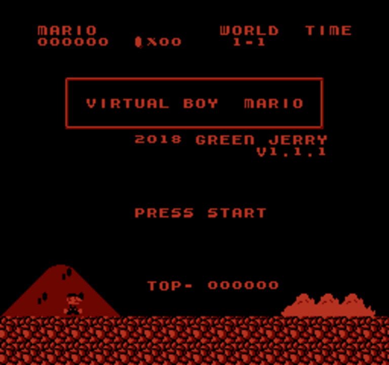 Virtual Boy Mario