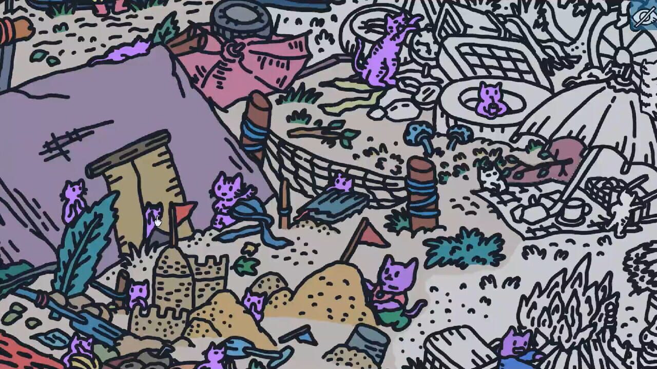 Hidden Cats In White Sand Village