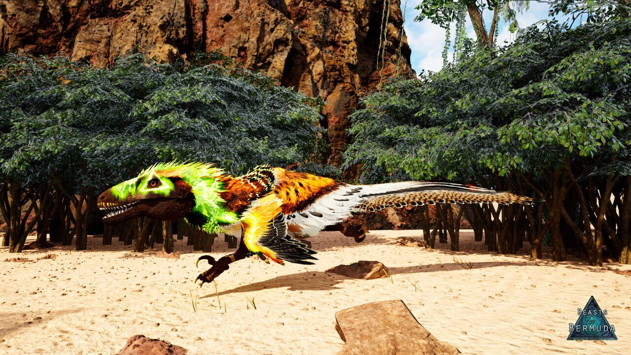 Beasts of Bermuda: Utahraptor Supporter Warpaint