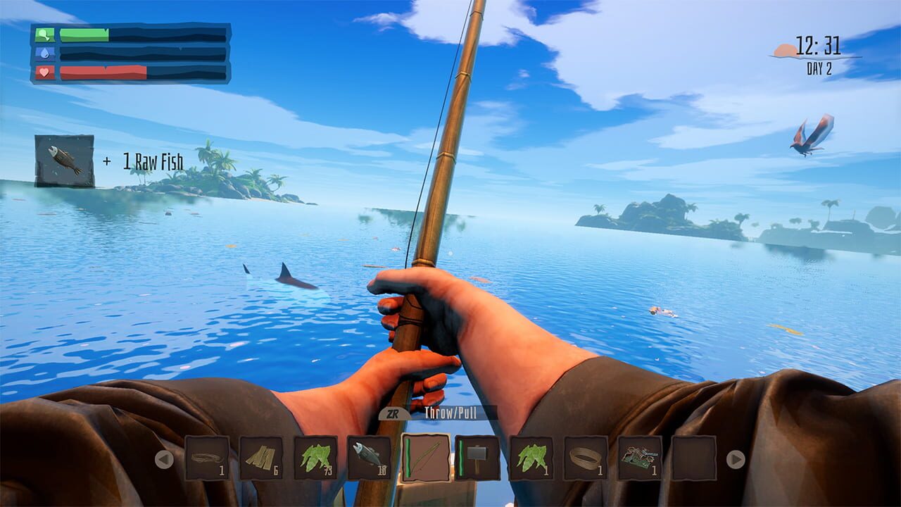 Ocean Raft Simulator & Survival