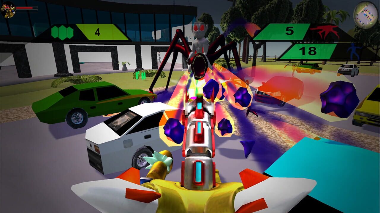 Spider-Tank vs. Aliens