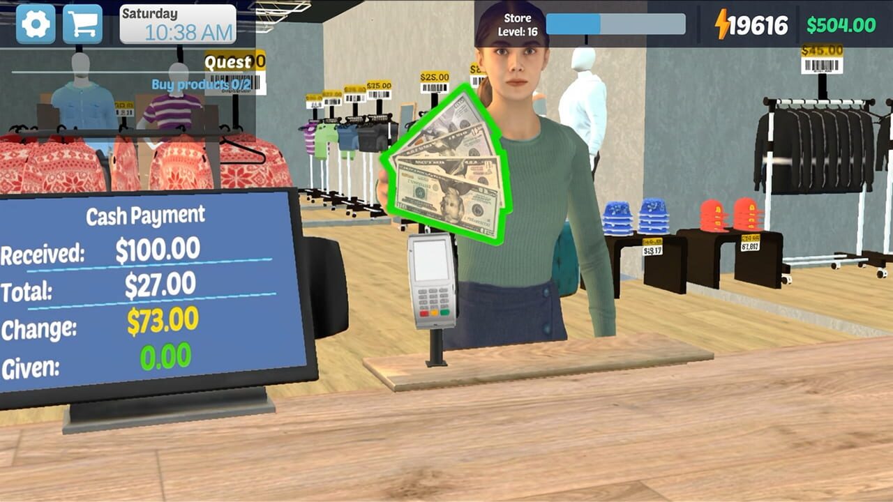 Clothing Store Simulator