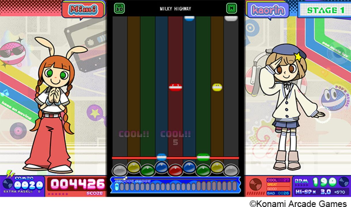 Pop’n Music High Cheers