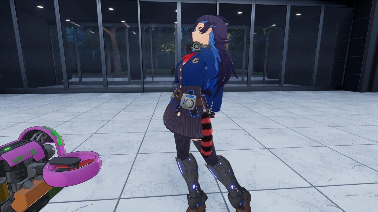 Full Metal Schoolgirl: Accessory – “Red Raccoon Tail”
