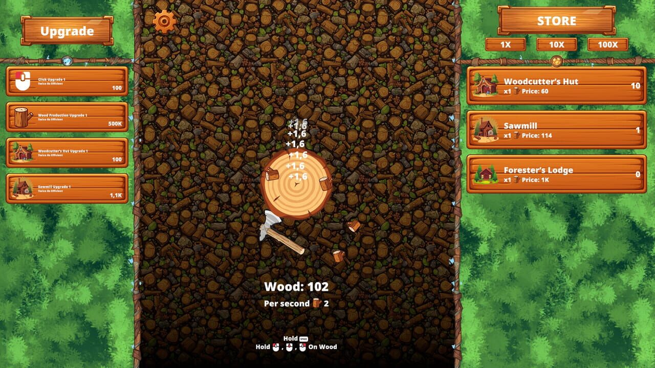 Wood Clicker