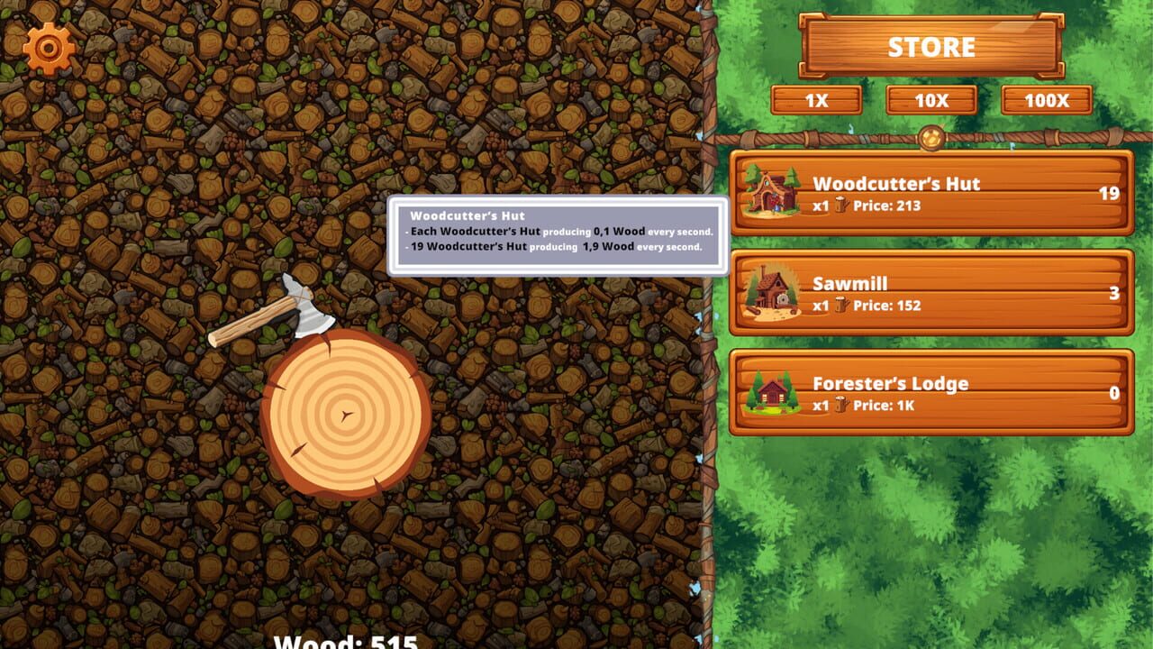 Wood Clicker