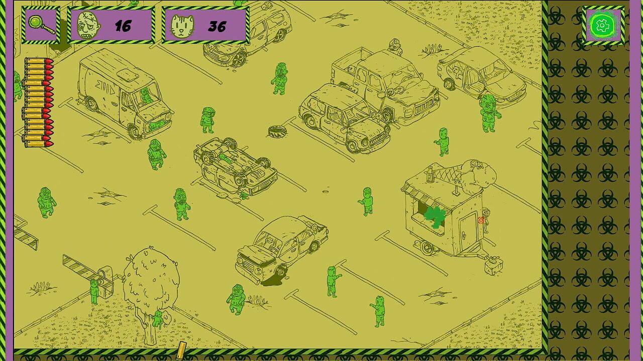 Hidden Cats vs Zombies