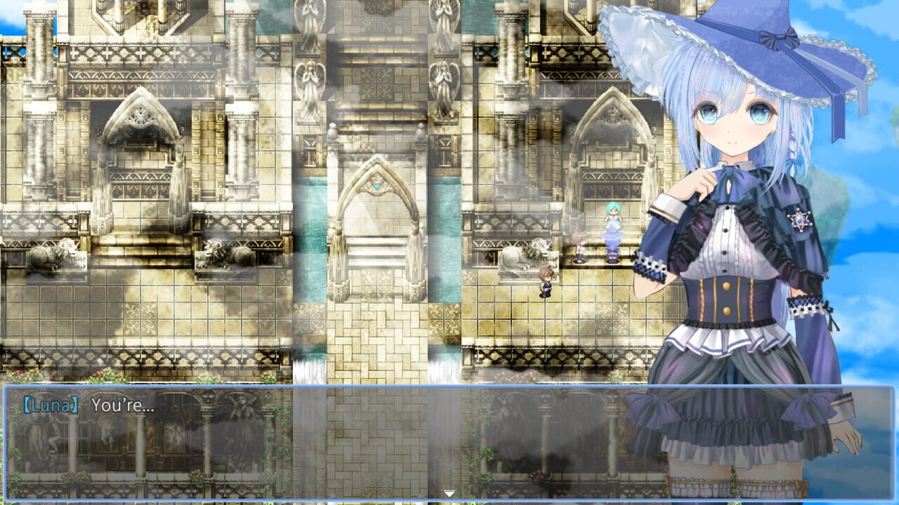 Celeste Blue Wizard Luna