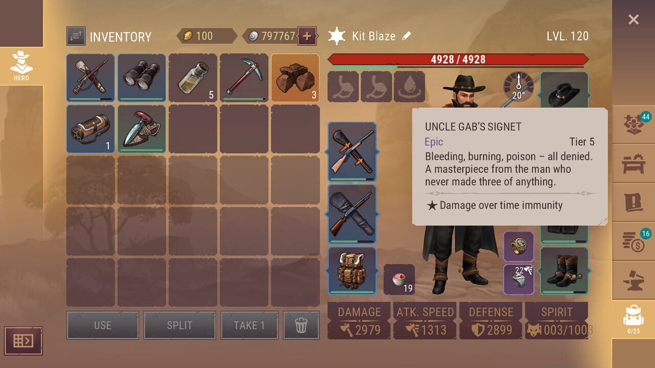 Westland Survival: Uncle Gab’s Signet