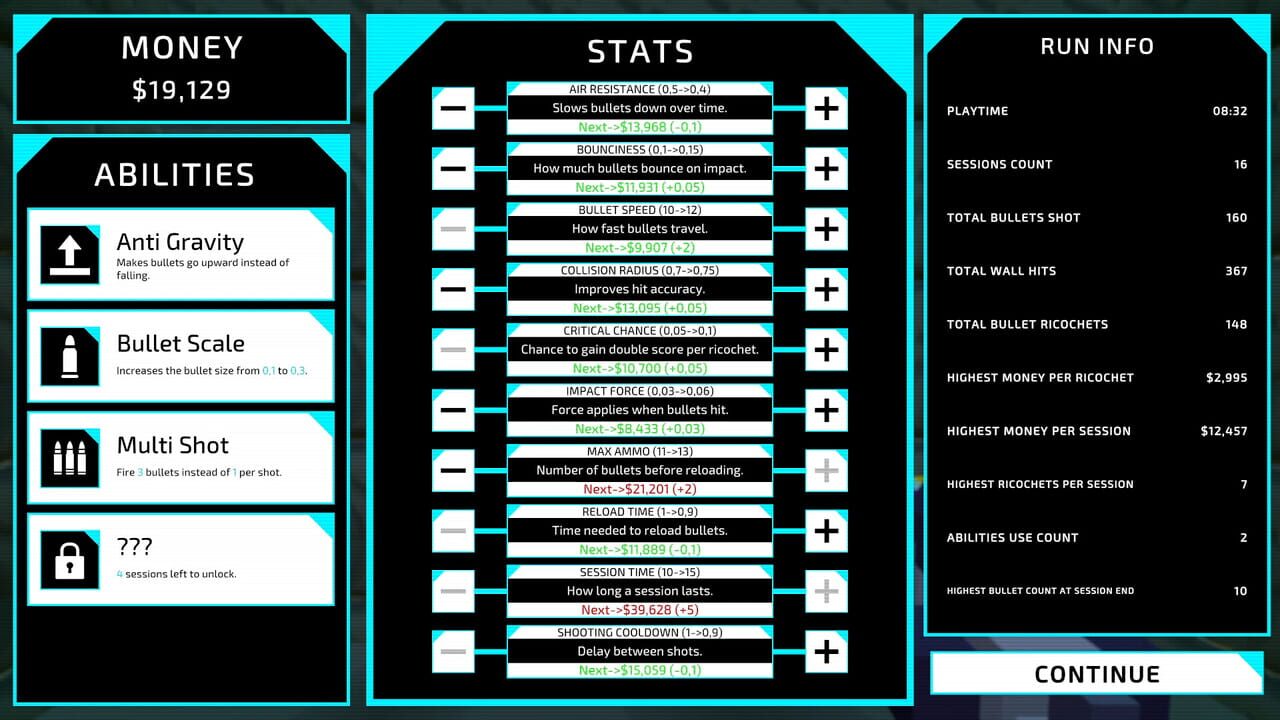 A Game About Shooting Bullets At Bullets