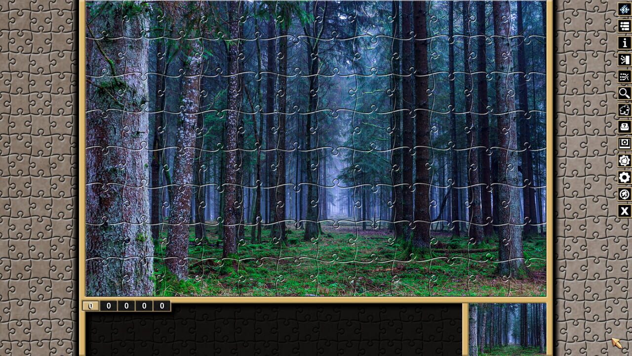 Pixel Puzzles Traditional Jigsaws: Forests